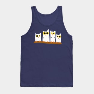 4 owls Tank Top